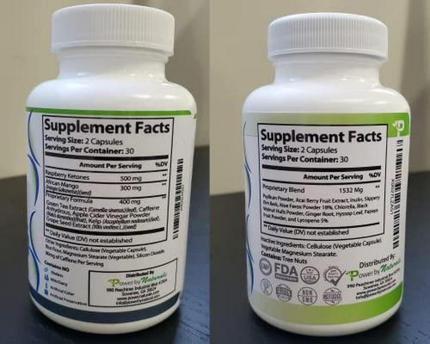 Power By Naturals Leptin Detox and Leptin Burn Supplements | Natural Weight Loss, Appetite Suppressant, Metabolism Booster and Digestive Support | Thermogenic Fat Burner | 1 Month Supply