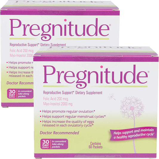 Pregnitude Reproductive and Dietary Supplement, 120 Fertility Support Packets