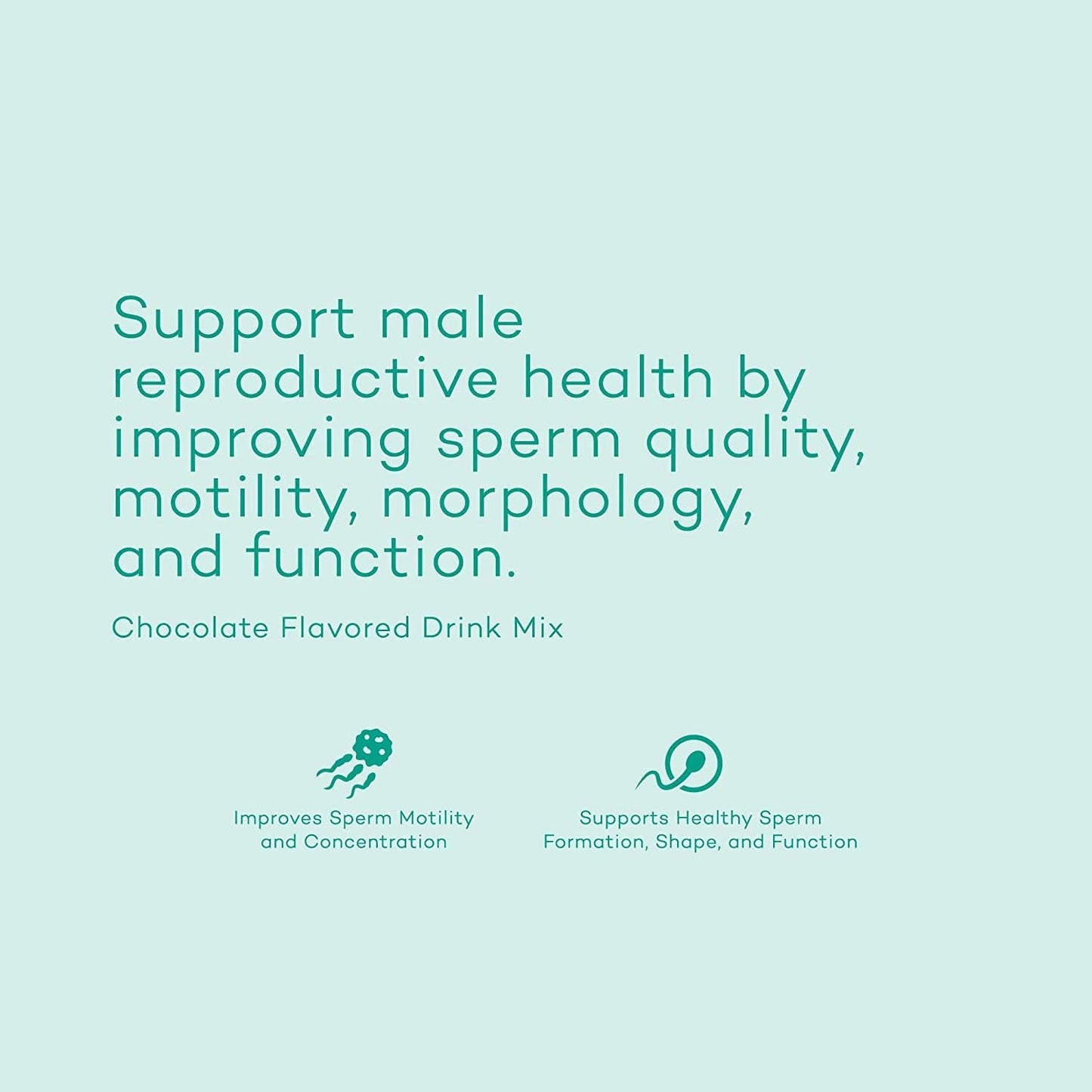 Premama Mens Fertility Support Vitamin Drink Mix | Male Fertility Supplement | Vegan Multivitamin Support Sperm Count Quality Motility | 1 Pack, 28 Servings