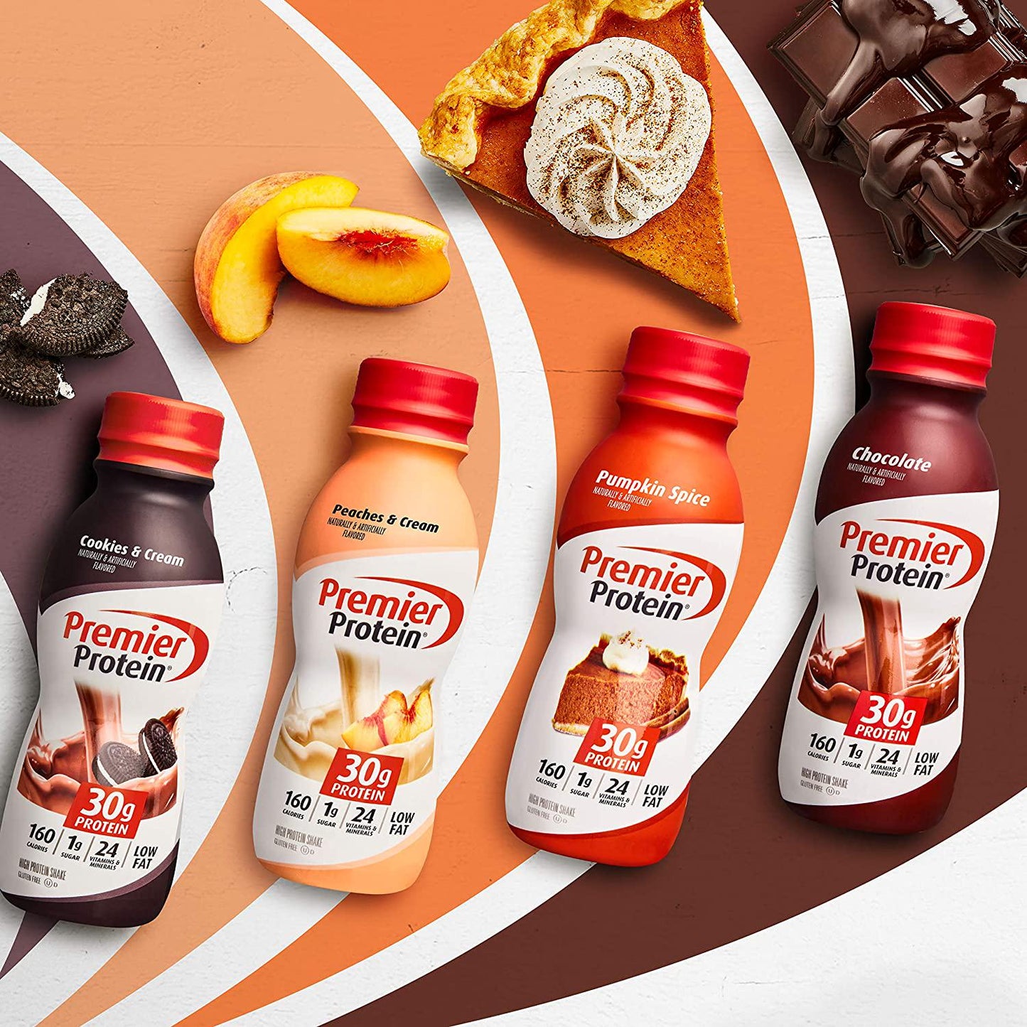 Premier Protein 30g Protein Shake, Vanilla, 11.5 fl oz Shake, (12 count)