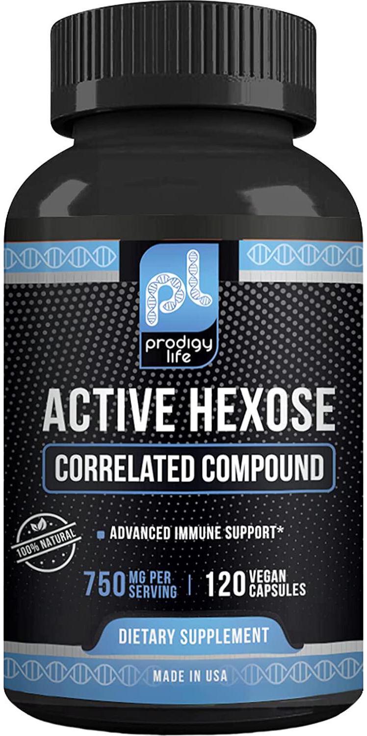 Premium Active Hexose Correlated Compound - Prodigy Life - 750mg per Serving, 120 Vegan caps