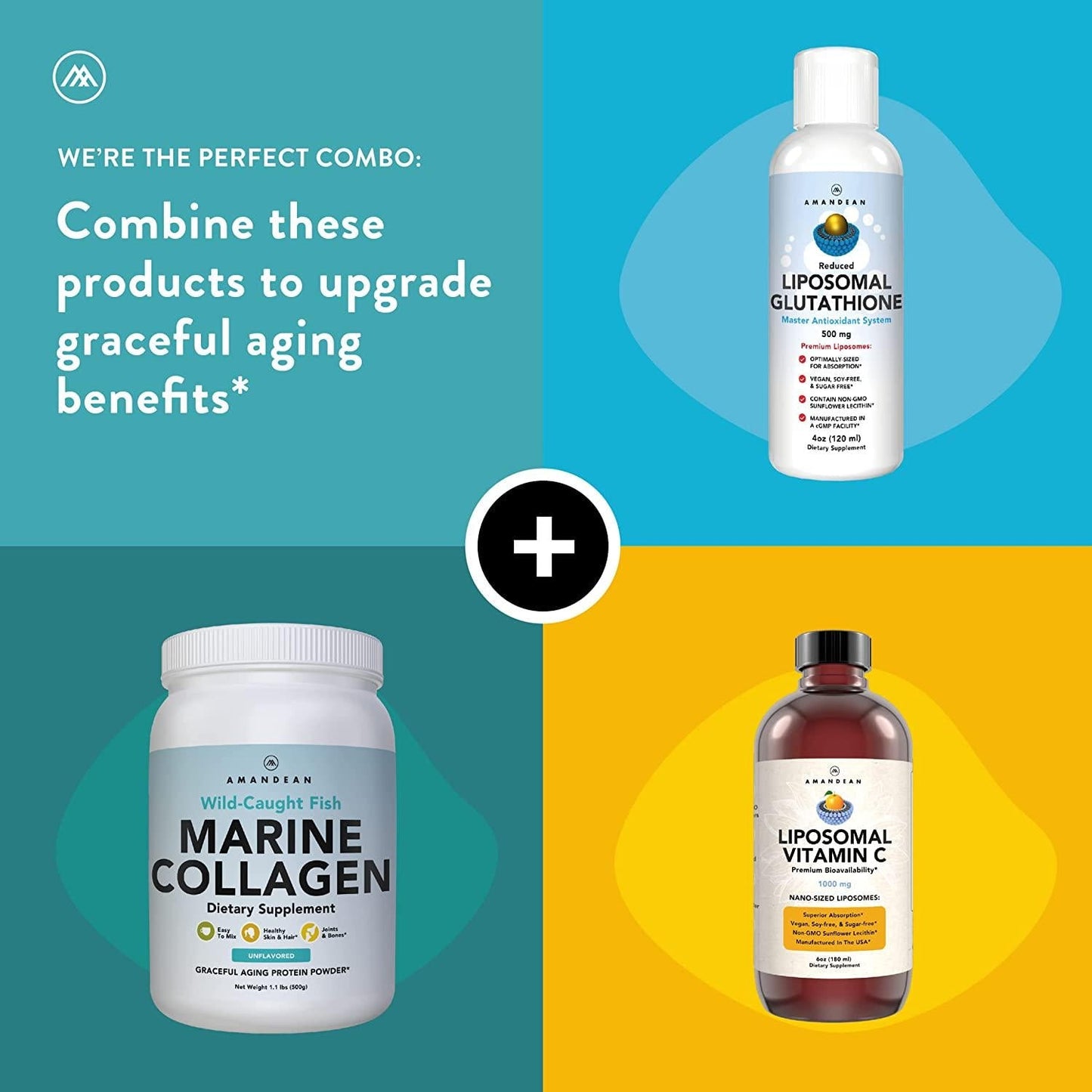 Premium Liposomal Glutathione Supplement | Liquid Reduced L Glutathione 500mg | Detox, Immune Support, Brain Function, Anti-Aging, Skin Lightening | Non-GMO Sunflower Lecithin | Soy-Free and Vegan