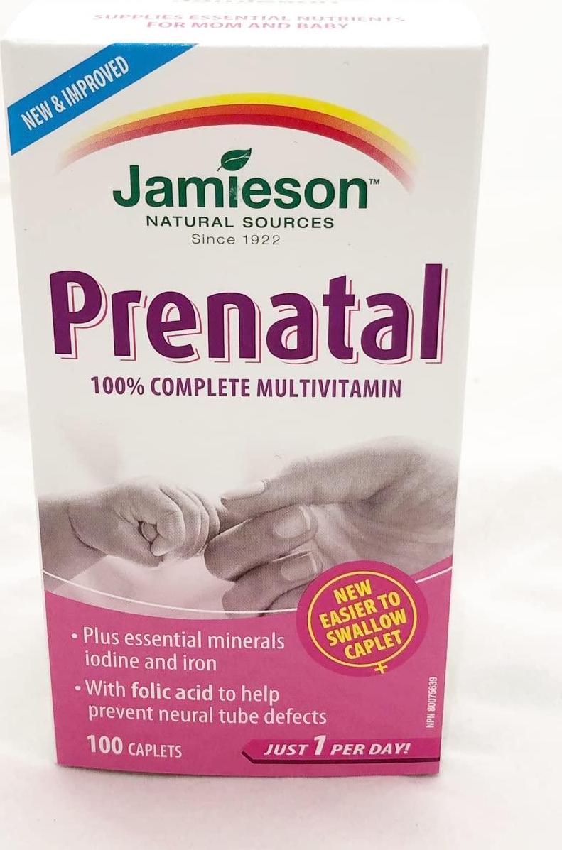 Prenatal Multi Vitamin-100 caps Brand: Jamieson Laboratories