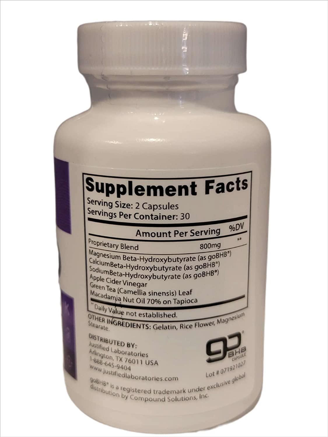 Prestige Keto Pills Includes Apple Cider Vinegar goBHB Exogenous Ketones Advanced Ketogenic Supplement Ketosis Support for Men Women 60 Capsules