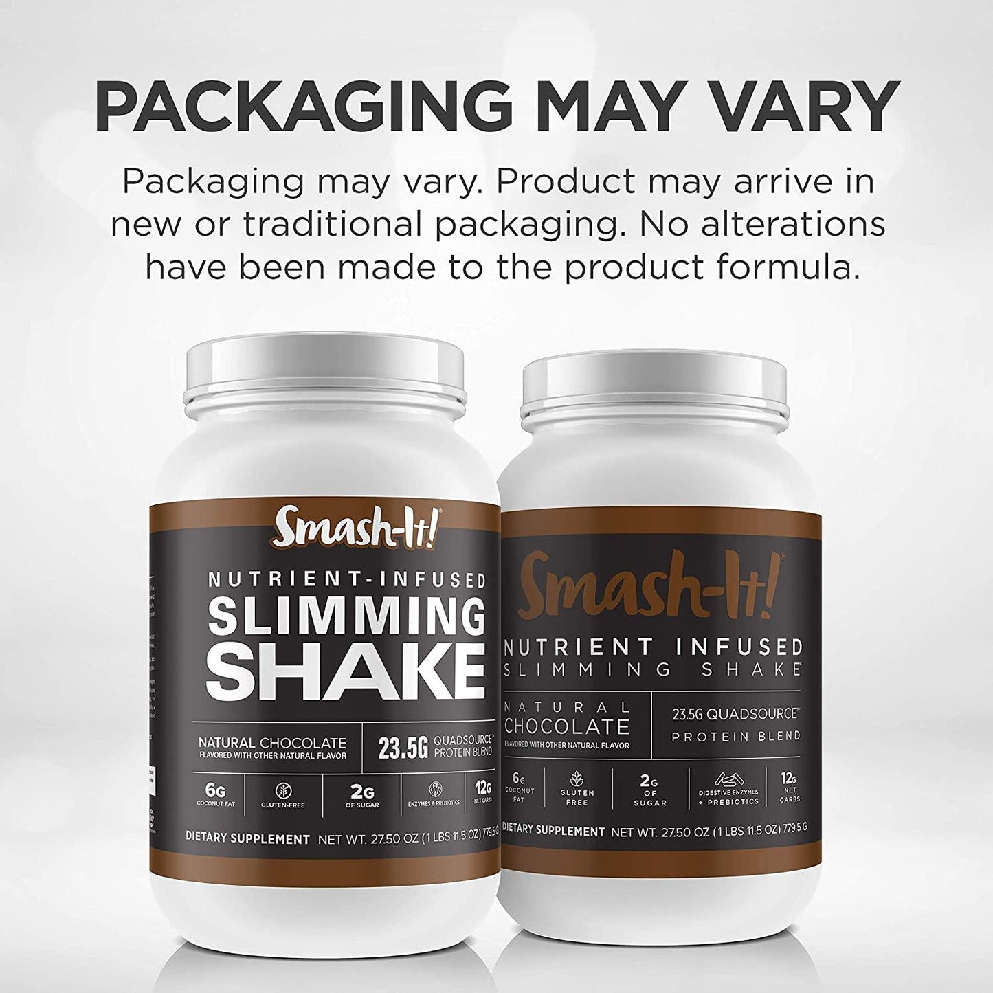 Primal Labs Smash-It Nutrient Infused Low Carb Protein Powder to Help Trim Down, Keto Meal Replacement Shake Powder, Gluten-Free Whey Protein Powder, Delicious Chocolate Flavor, 780 Grams
