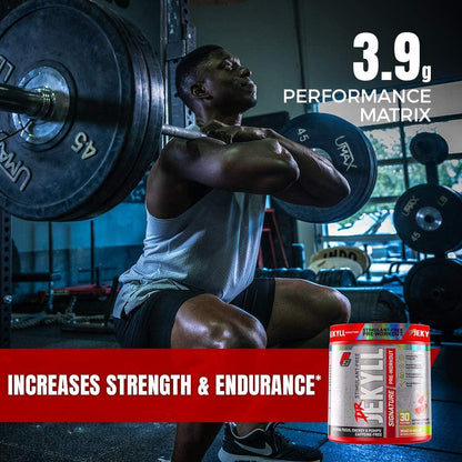 ProSupps Dr. Jekyll Signature Pre-Workout Powder, Stimulant and Caffeine Free, Intense Focus, Energy and Pumps, (30 Servings, Blueberry Lemonade)