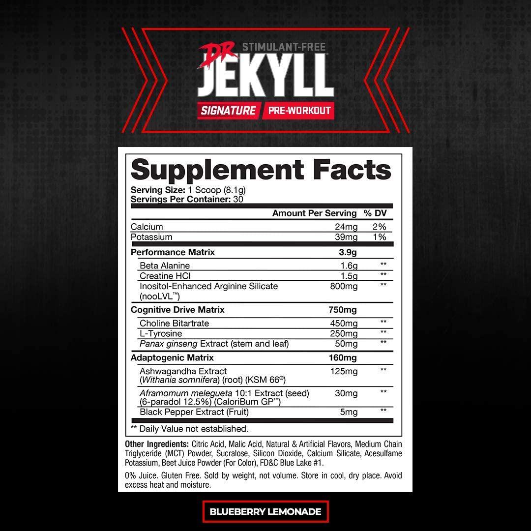 ProSupps Dr. Jekyll Signature Blueberry Lemonade and Hyde Max Pump Blue Razz Bundle