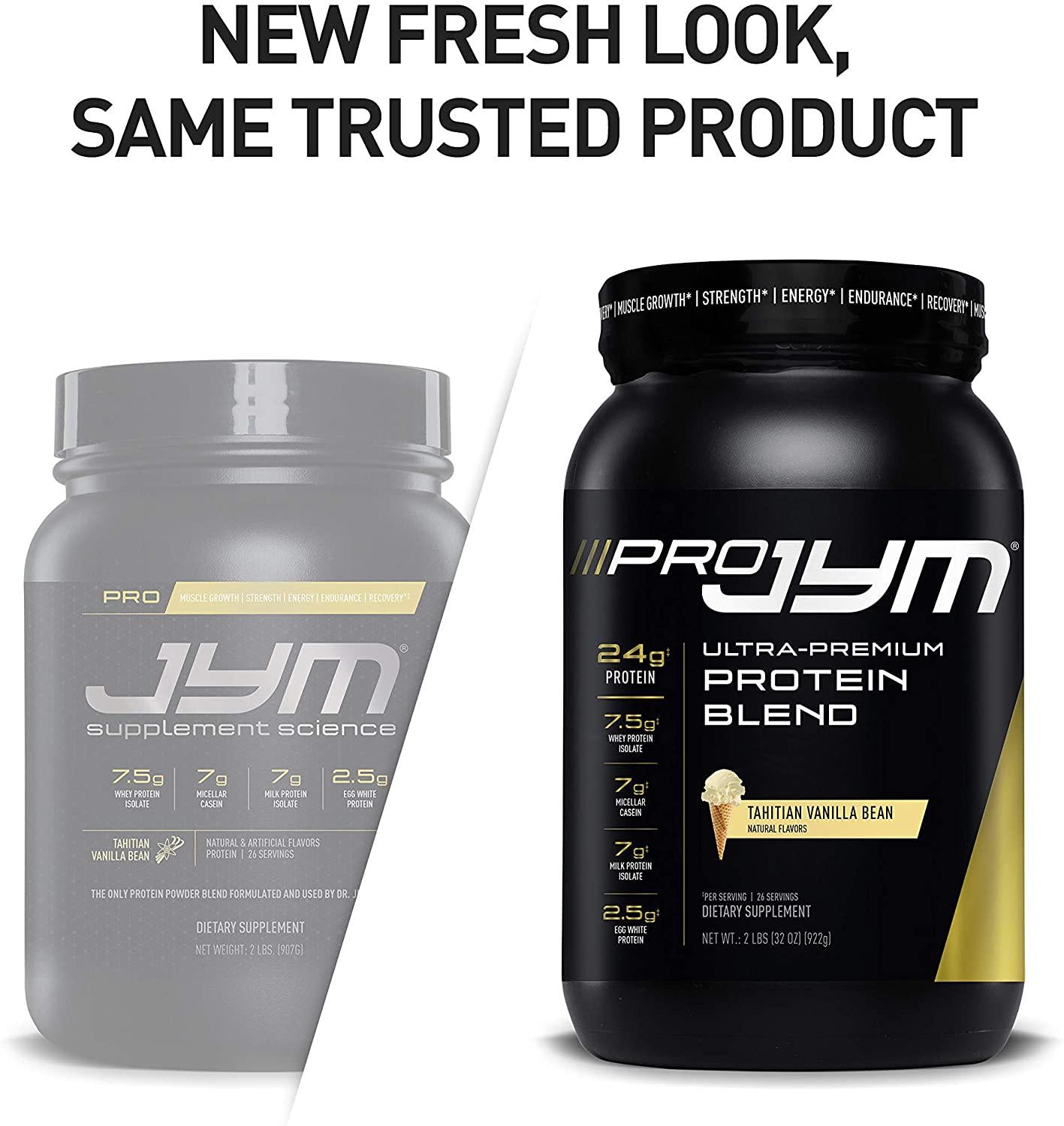 Pro JYM Protein Powder - Egg White, Milk, Whey Protein Isolates and Micellar Casein | JYM Supplement Science | S'Mores, 2 lb