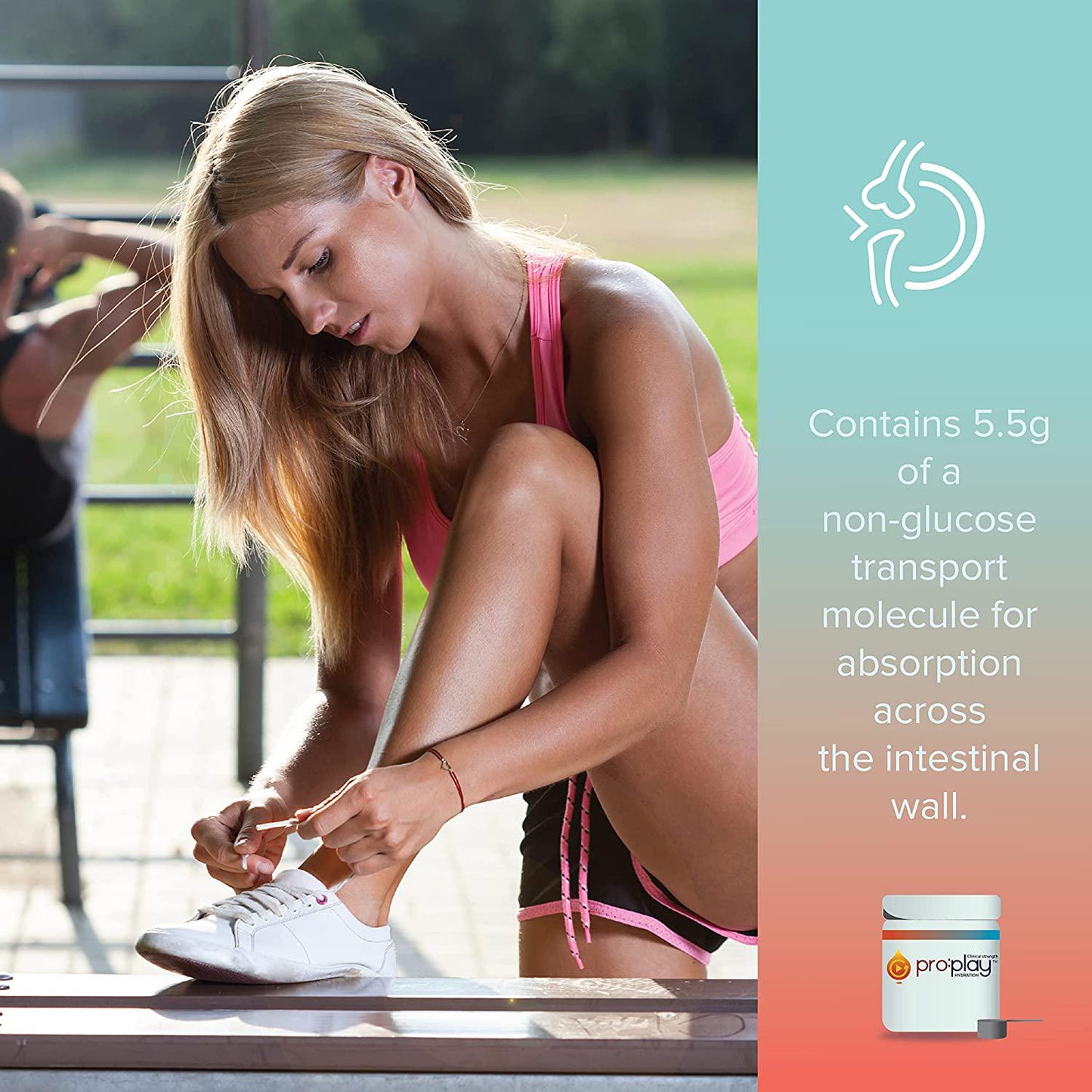 Pro:Play - 8 Stick Packs Citrus Blast - Electrolyte Hydration Drink with Magnesium + Zero Sugar - All Natural