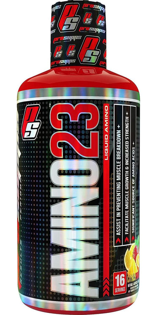 Pro Supps Amino23 Post-Workout Liquid Shot, Citrus Punch, 32 Ounce