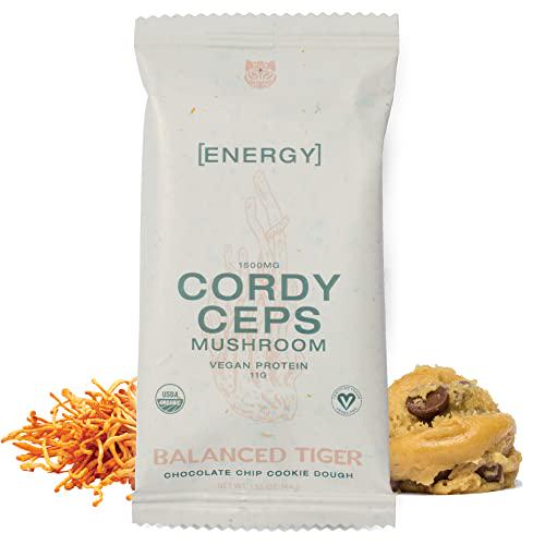 Productivity Bundle - Functional Mushroom Protein Bars | Full Dose (1500mg) of Lion's Mane or Cordyceps in Each Bar | Organic, Non-GMO, Vegan, Gluten-Free, High Protein, Low Sugar | 2 Boxes of 12