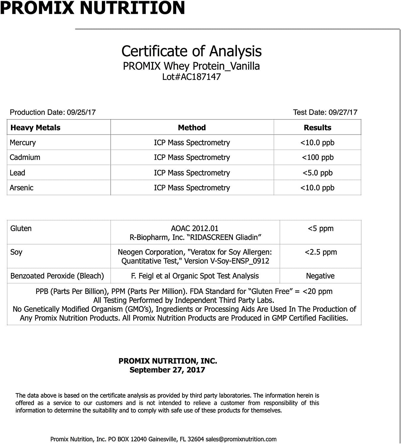 Promix Whey Protein Powder, Unflavored - 5lb Bulk - Grass-Fed and 100% All Natural - ­Post Workout Fitness and Nutrition Shakes, Smoothies, Baking and Cooking Recipes - Gluten-Free and Keto-Friendly