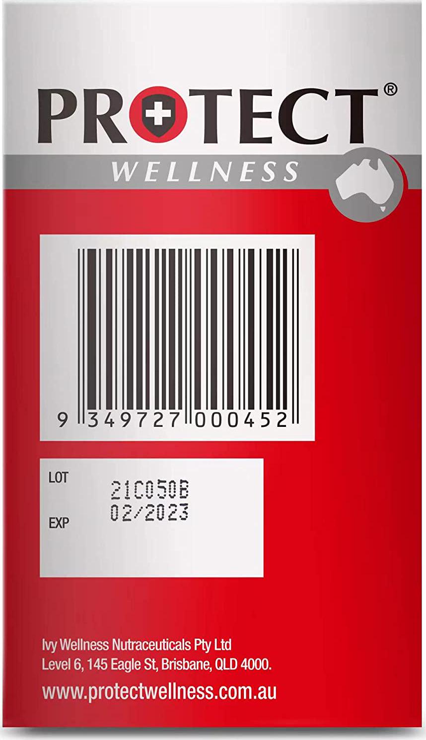 Protect Wellness | Healthy Muscles + Bones | HMB and Vitamin D3 | 60 Tablets