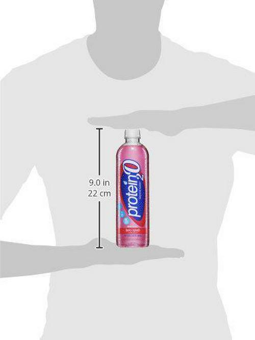 Protein2o Flavored Protein Water, Berry Splash, 12 pack