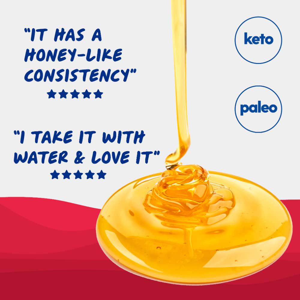 Proteinex Liquid Hydrolyzed Protein Supports Muscle and Joints Recovery - Liquid Collagen for Women and Men for Healthy Skin, Hair and Nails - No Carbs Ready to Drink Protein Drink (Cherry)