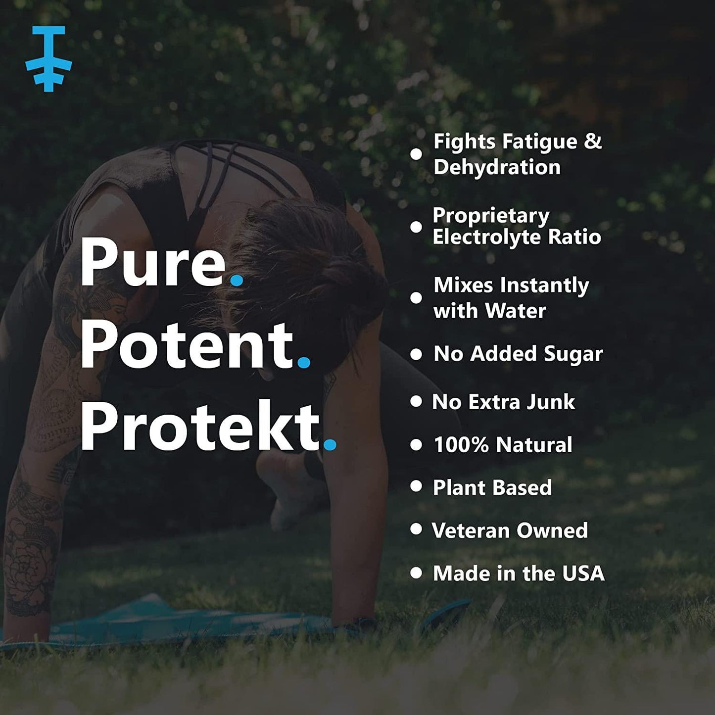 Protekt Hydration Liquid Electrolyte Packets - Organic Electrolytes and Sugar-Free Energy Packets - 10:2:1 Sodium, Potassium, Magnesium Ratio for Electrolyte Balance - Hydration Pack of 10 - Lemonade