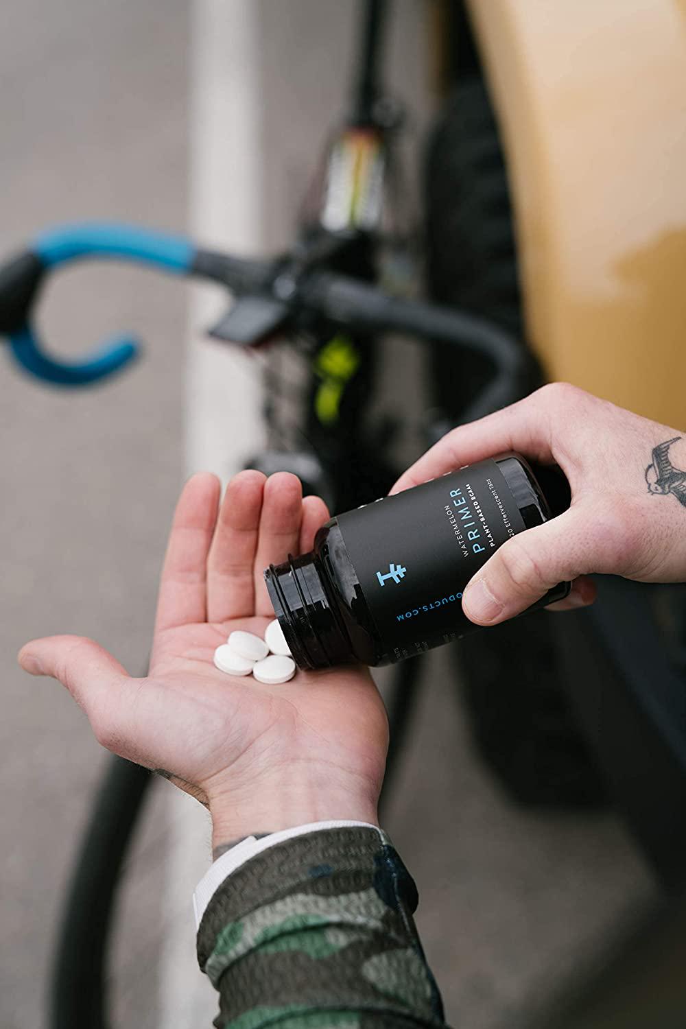 Protekt Primer - Plant-Based BCAA Supplement with Vitamin C - 60 Effervescent Tablets - Vegan BCAA - Watermelon Flavor - Maximum Absorption for Optimal Workout Performance and Faster Recovery