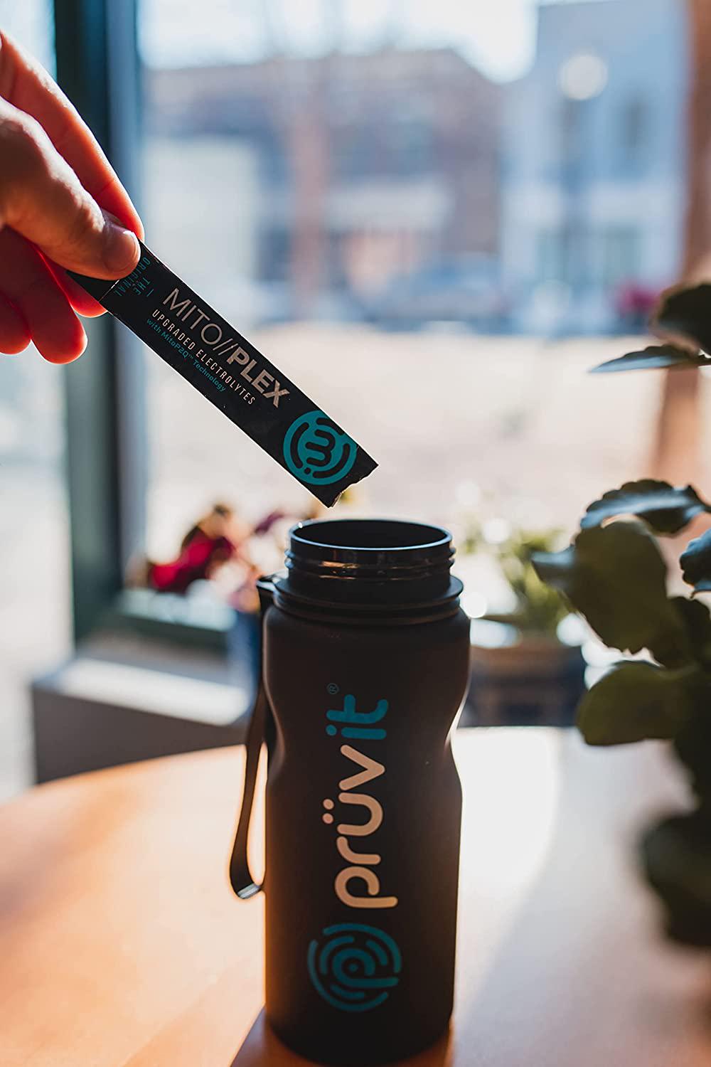 Pruvit MITO//PLEXÂ Upgraded Electrolytes with MitoP2Q Technology Dietary Supplement with Pure Therapeutic Ketones for Bones Growth, Energy Boost, and Immune System