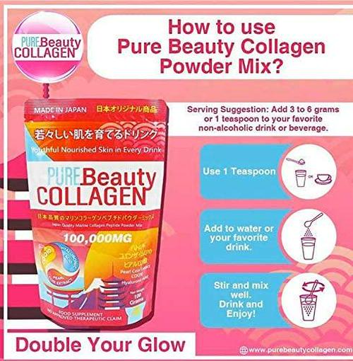 Pure Beauty Collagen and Luxcent Glutathione Caps Duo, Japan Made and Formulated - 1 Month Supply