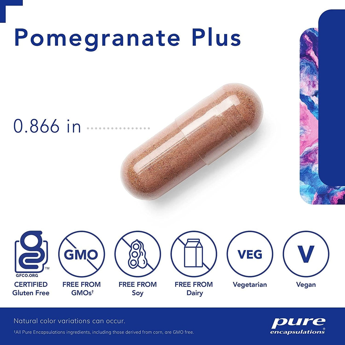 Pure Encapsulations - Pomegranate Plus - Antioxidant Support for Vascular and Cellular Health* - 120 Capsules