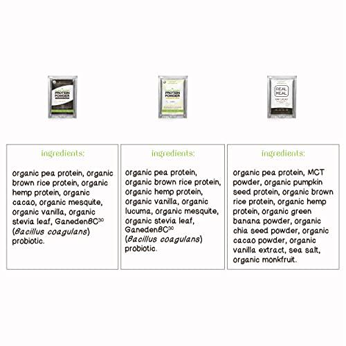 Pure Food Plant Based Protein Powder Sample Pack (Vanilla)