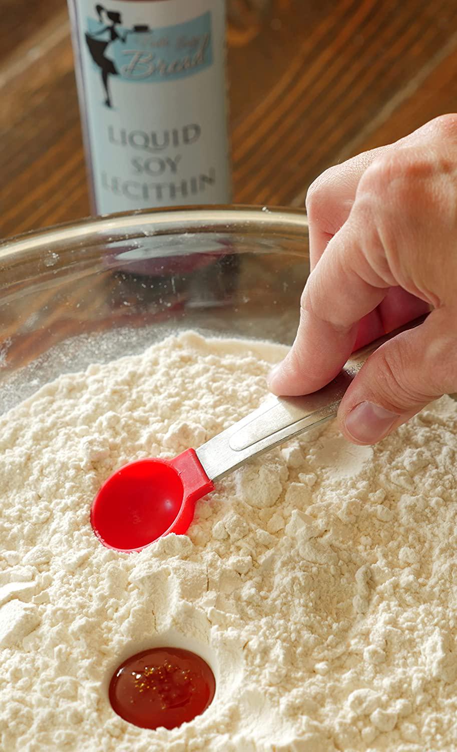 Pure Liquid Soy Lecithin (Food Grade): Better Than Lecithin Granules as an Emulsifier Providing a Smoother and Larger Volume Finished Dough