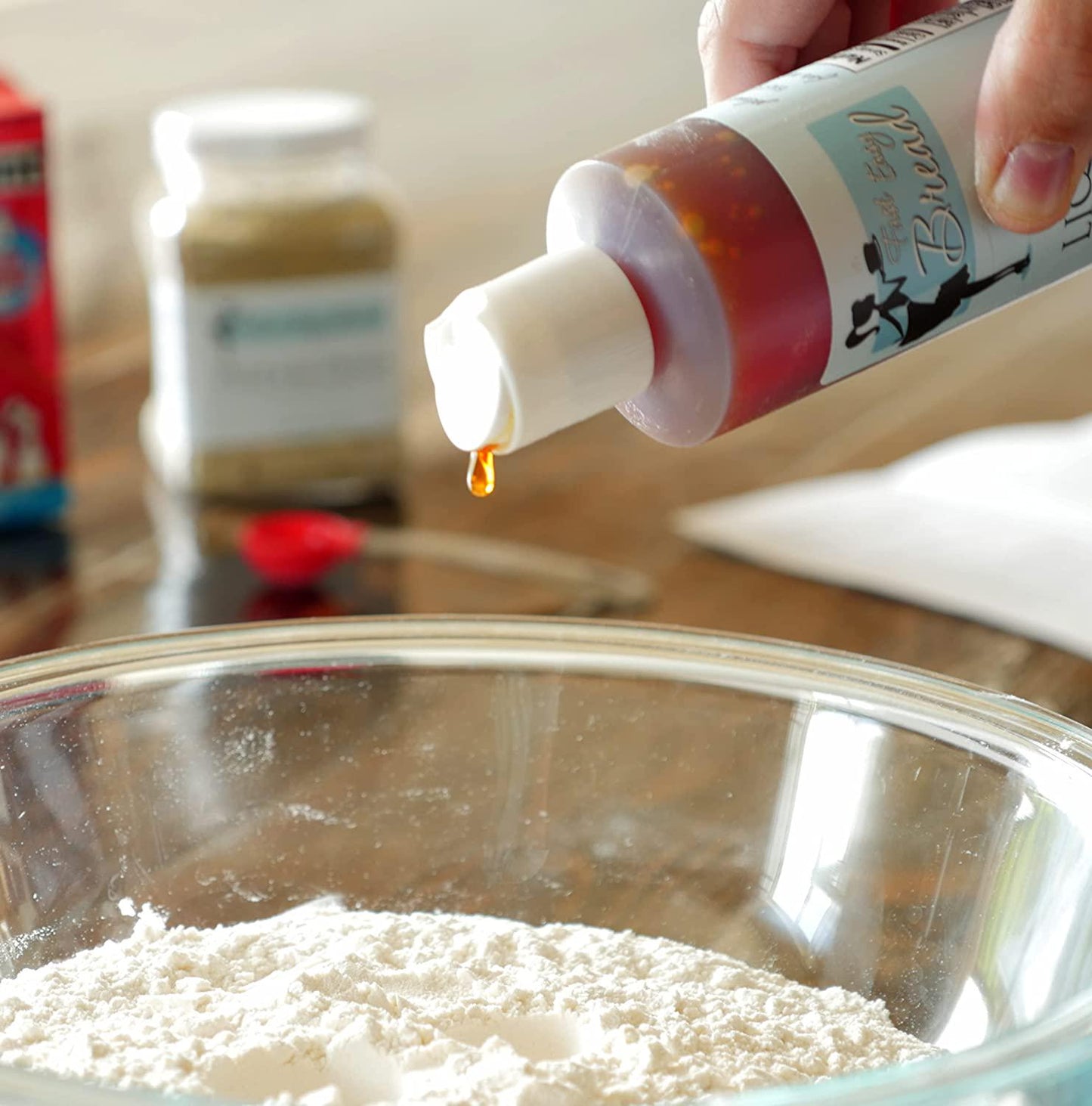 Pure Liquid Soy Lecithin (Food Grade): Better Than Lecithin Granules as an Emulsifier Providing a Smoother and Larger Volume Finished Dough