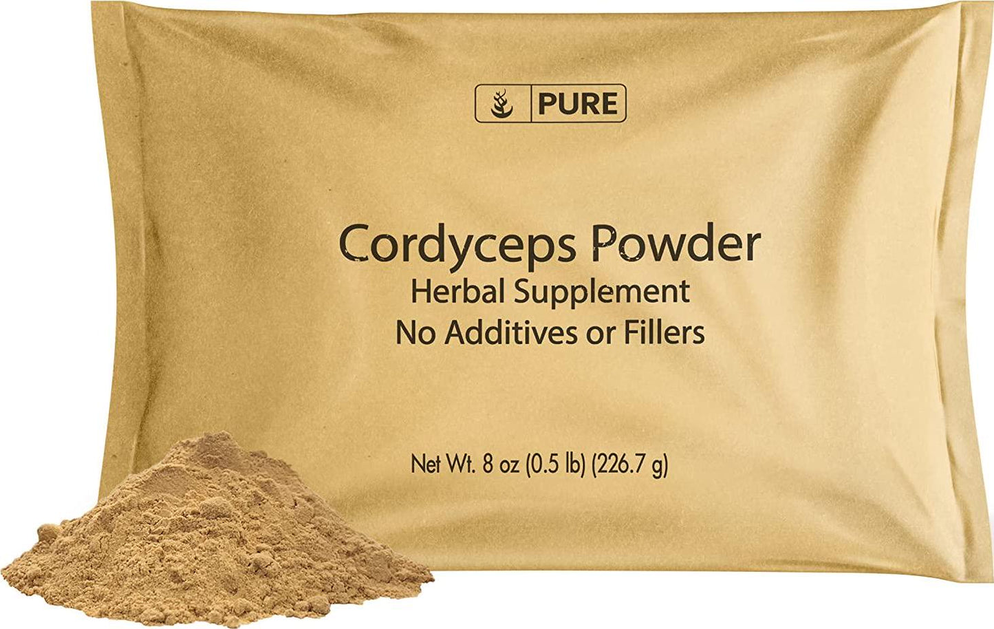 Pure Original Ingredients Cordyceps (8oz) Traditional Herbal Supplement, Non-GMO, Gluten-Free, Lab-Verified