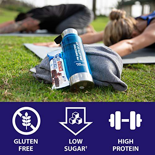 Pure Protein Bars, High Protein, Nutritious Snacks to Support Energy, Low Sugar, Gluten Free, Strawberry Greek Yogurt, 1.76oz, 6 ct, 1ea