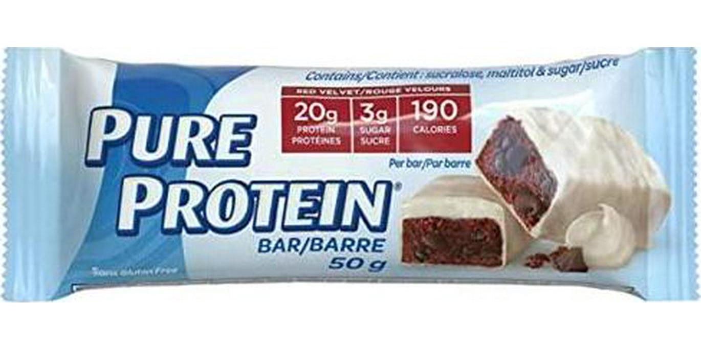 Pure Protein Red Velvet Gluten Free Bar (6 x 50g Bars) {Imported from Canada}