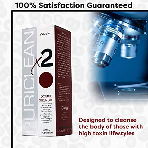 Puriclean X2 Detox Drink, Instant Cleansing Technology - Specifically formulated W/Two Unique Proprietary Blends (2 Pack) 32oz