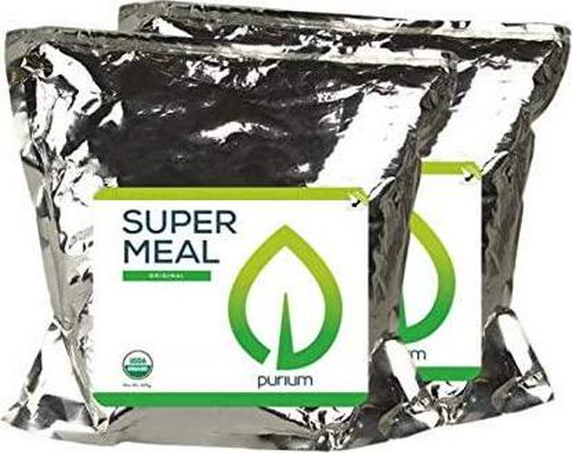 Purium Super Meal L O V - 1386 grams - Live Organic Vegan Meal Replacement Shake, Whole Food Protein Powder, May Support Weight Loss - Vegetarian, Gluten Free - 30 Servings