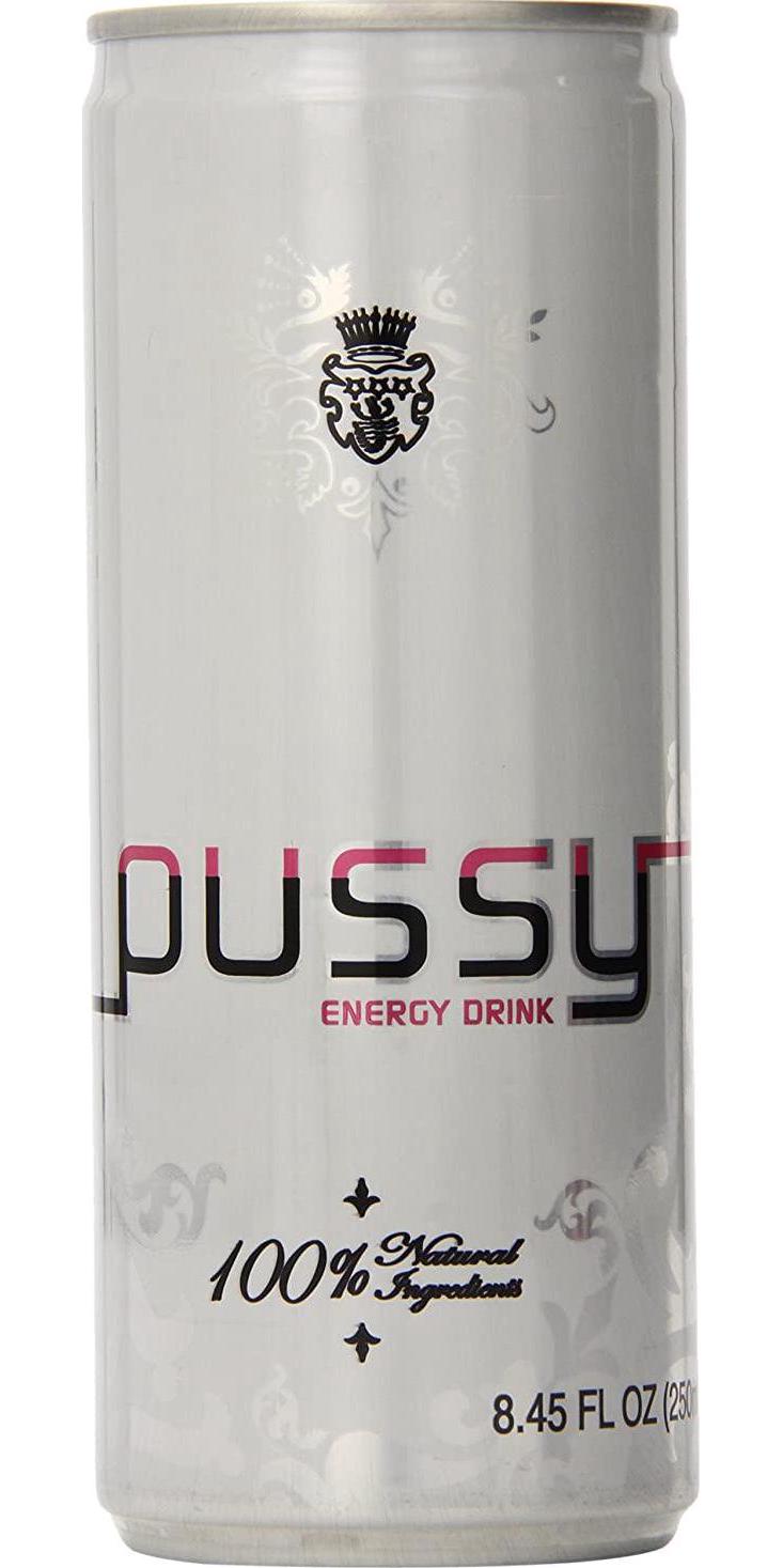 Pussy Natural Energy Drink (250ml - Pack of 4)