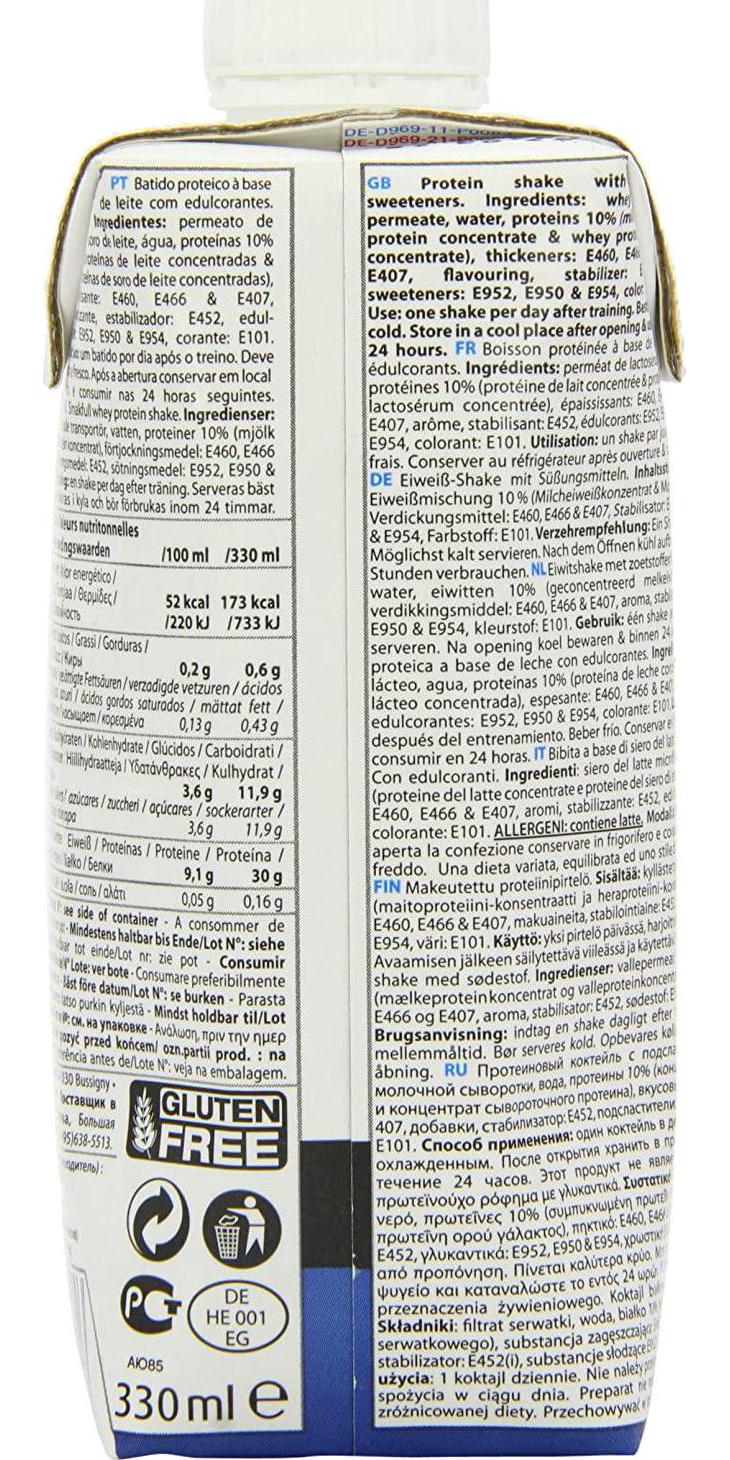 QNT Delicious Whey Shake Vanilla 12 x 330 ml