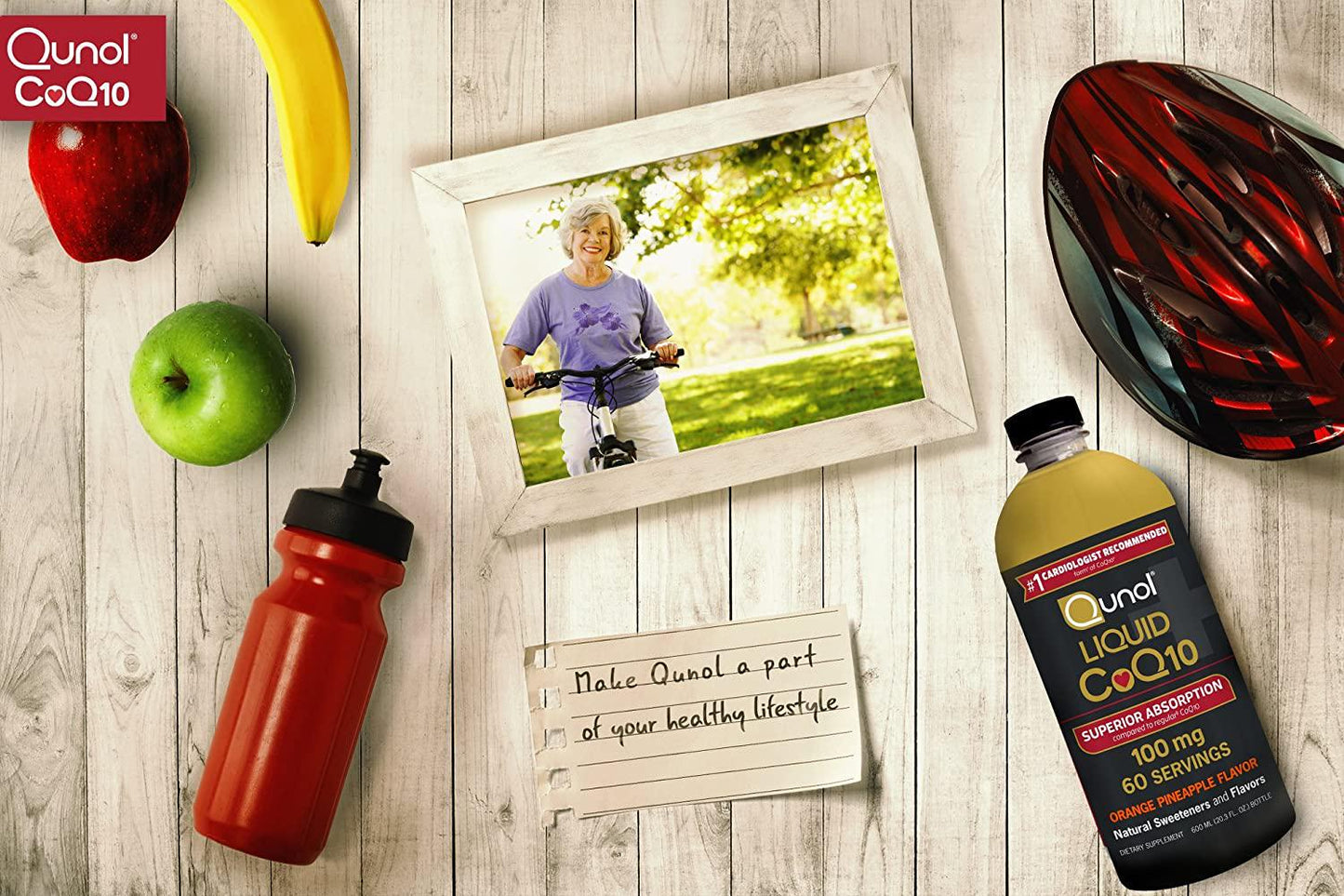 Qunol Liquid CoQ10 100mg, Superior Absorption Natural Supplement Form of Coenzyme Q10, Antioxidant for Heart Health, Orange Pineapple Flavored, 60 Servings, 20.3 oz Bottle, Twin Pack