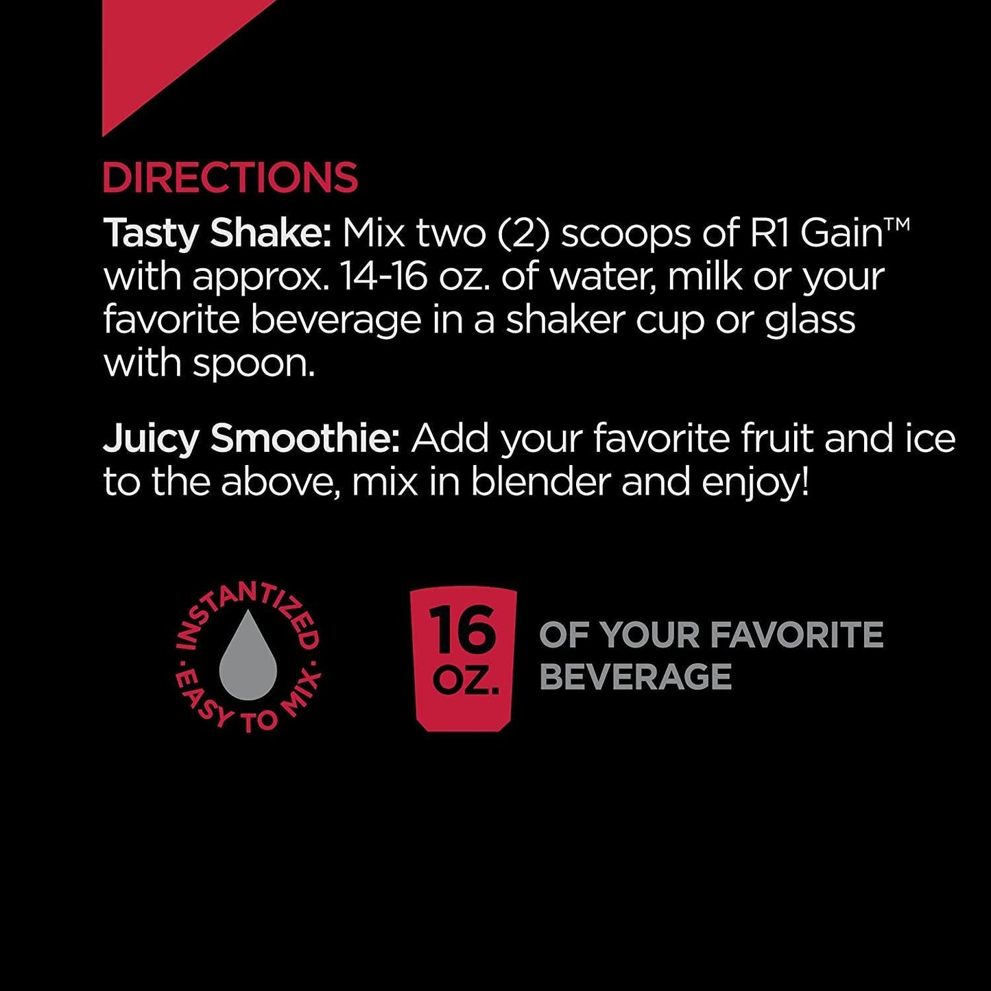 R1 Gain, Rule 1 Proteins (Chocolate Fudge, 16 Servings)