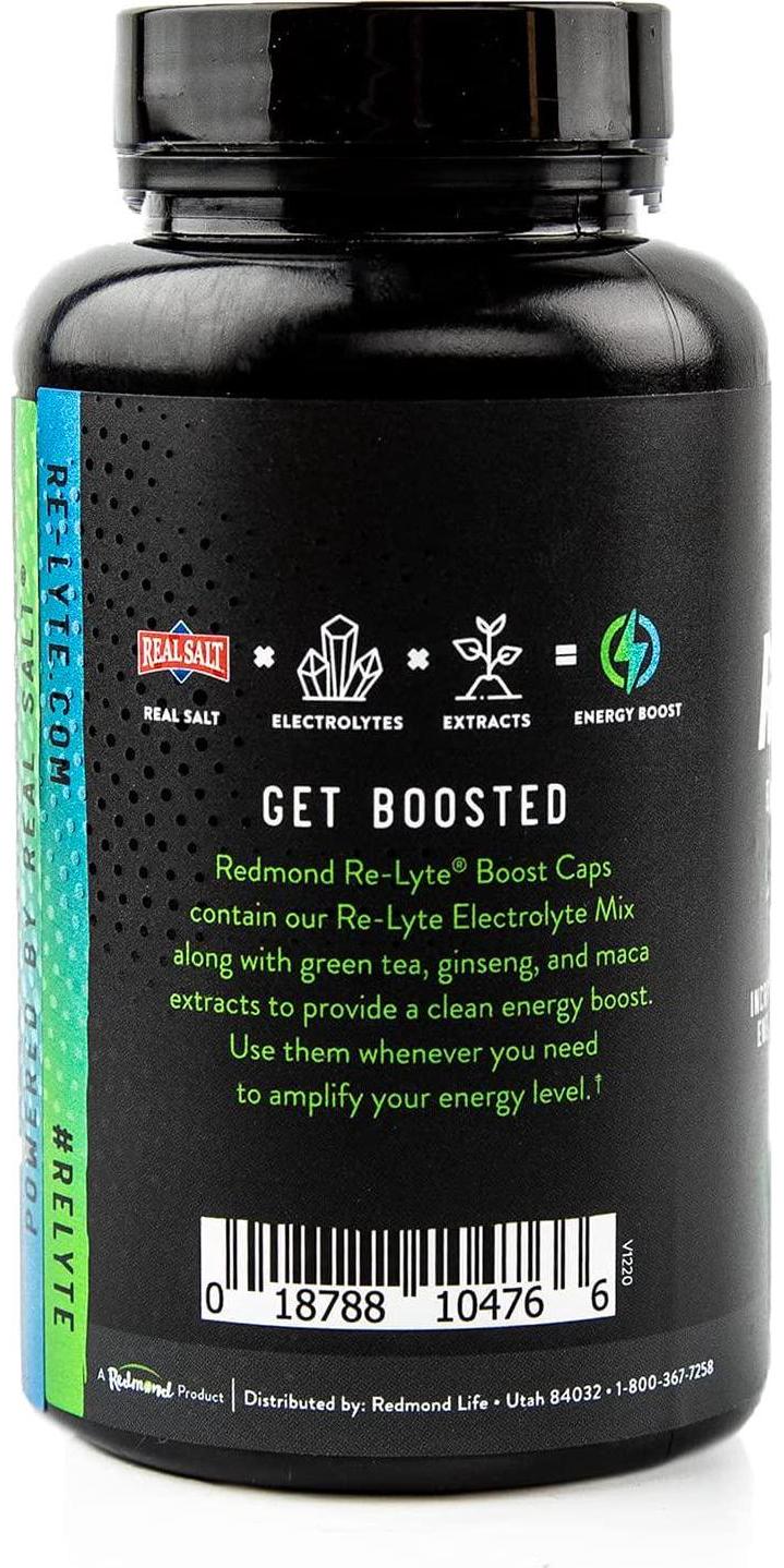 REDMOND Re-Lyte Energy Boost Capsules, 120 Count