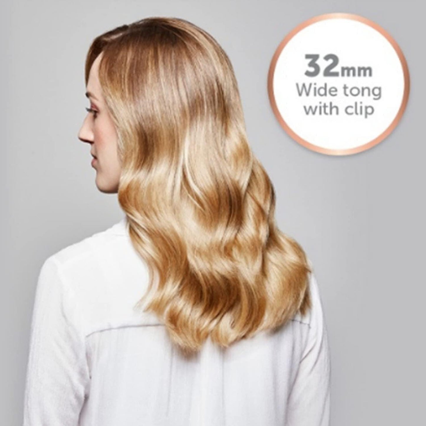 REMINGTON 3 in 1 Multistyler Curl and Wave, CI97MS3AU, Curling Wand With 3 Interchangeable Ceramic Barrels, Variable Heat Up To 220°C, Ionic Technology For Smooth and Shiny Hair, Rose Gold, Brown