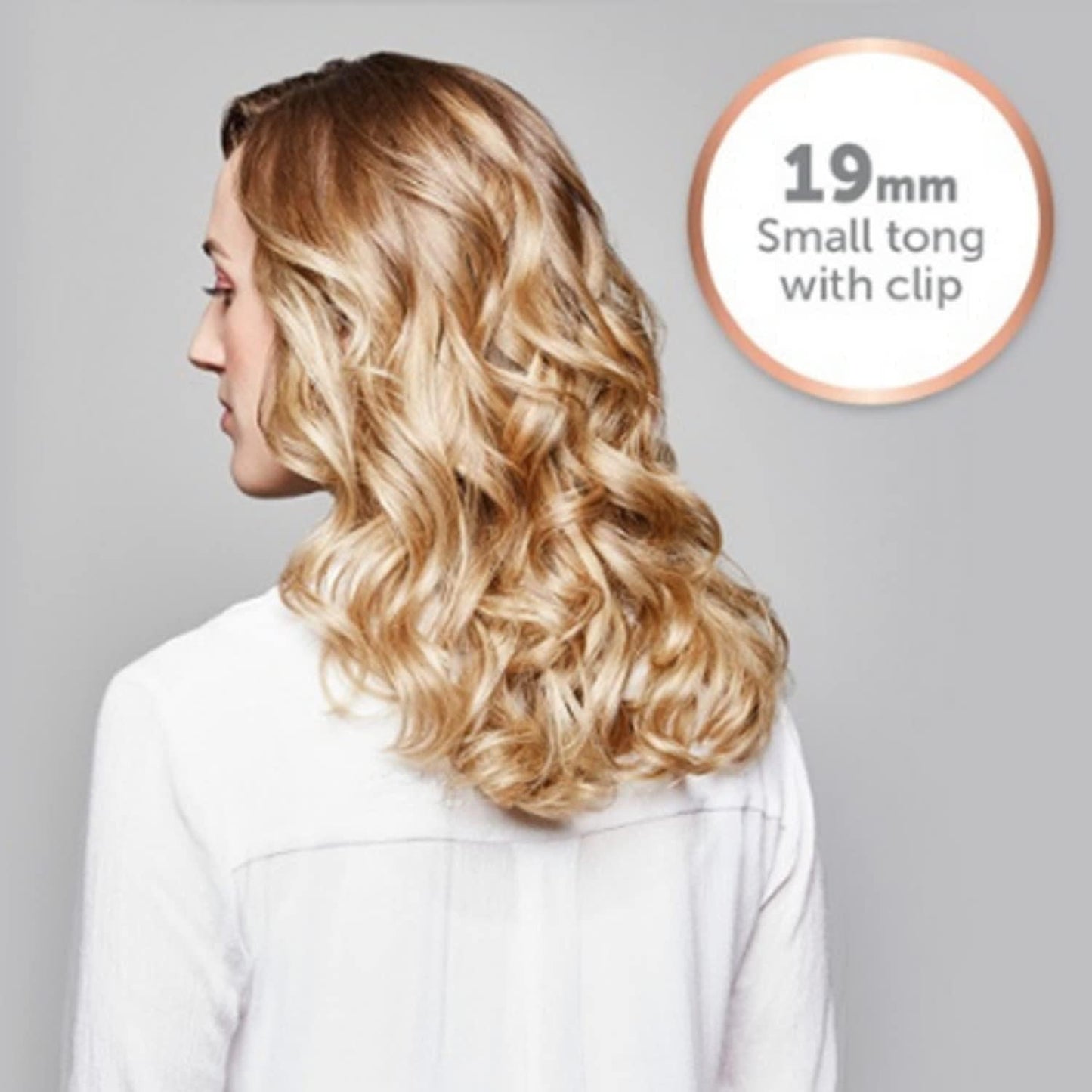 REMINGTON 3 in 1 Multistyler Curl and Wave, CI97MS3AU, Curling Wand With 3 Interchangeable Ceramic Barrels, Variable Heat Up To 220°C, Ionic Technology For Smooth and Shiny Hair, Rose Gold, Brown