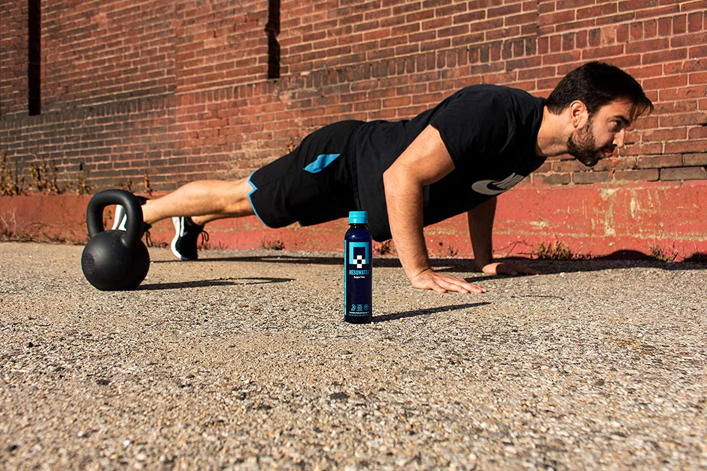 RESQWATER | Premium Sports Drink | 5 Cals and Zero Sugar | Health and Wellness Certs | Enjoyed daily by High-Performers and Elite Athletes (12 Pack)