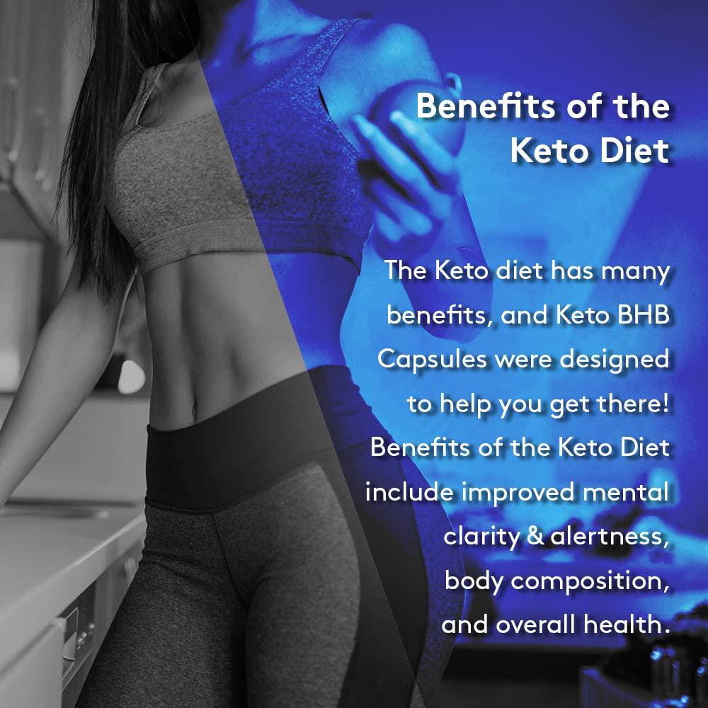 RSP Keto Pills - Exogenous Ketones 2400mg goBHB, Support Ketosis, Boost Energy, Enhance Focus, Perfect Keto Weight Management Capsules, Beta-Hydroxybutyrate