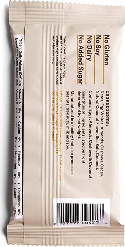 RXBAR Protein Bar, Coconut Chocolate, 1.8 oz