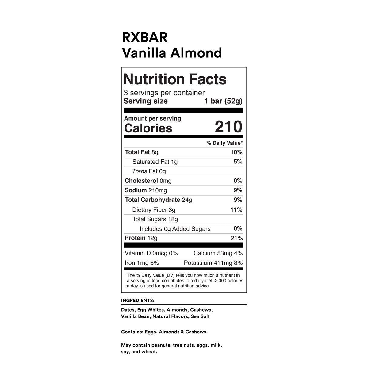 RXBAR Protein bar, Fan Favorite Variety Pack,1.83 Oz (Pack of 12)