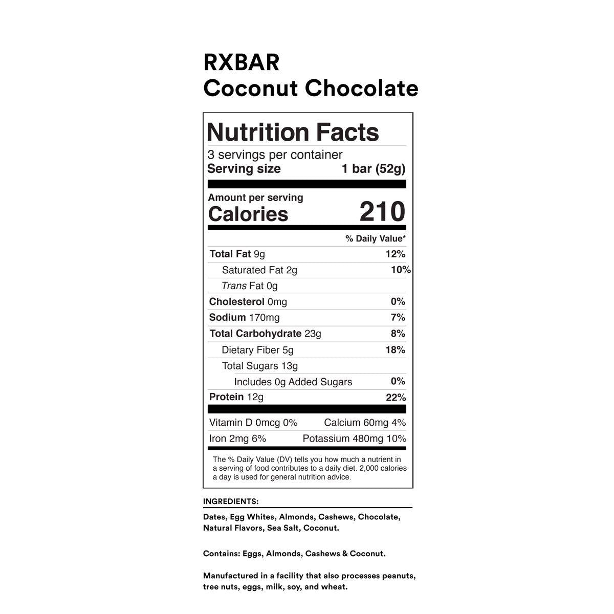 RXBAR Protein bar, Fan Favorite Variety Pack,1.83 Oz (Pack of 12)