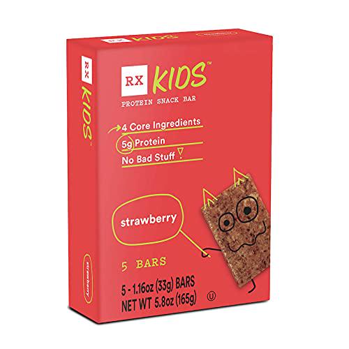 RXBAR Strawberry Kids Protein bar, 1.164 Oz (Pack Of 5)