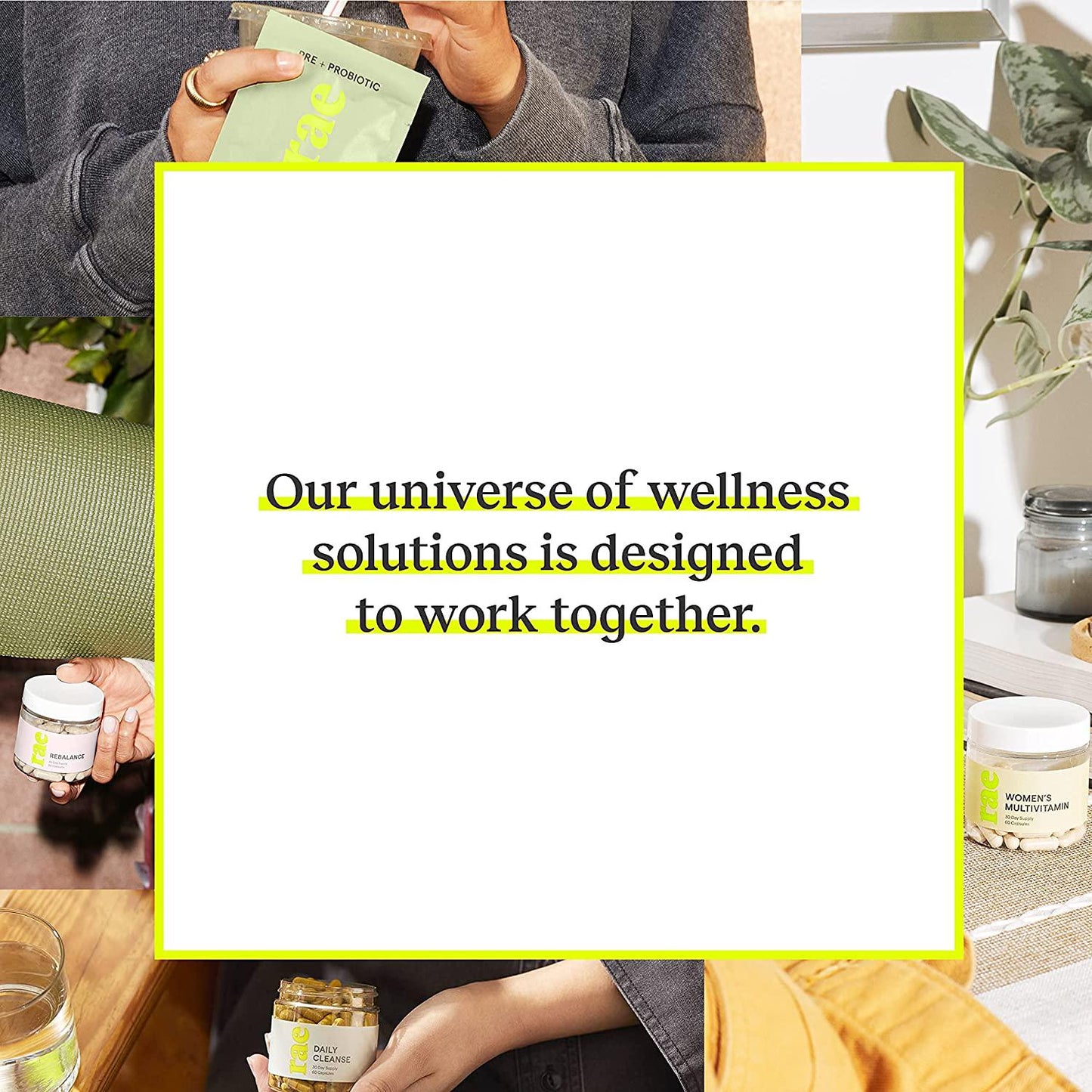 Rae Pre + Probiotic for Women Sachet - Women s Probiotic and Prebiotic Supplement for Gut Health with Apple Cider Vinegar and Lactobacillus Acidophilus - Shelf Stable, Vegan, Non GMO and Gluten Free