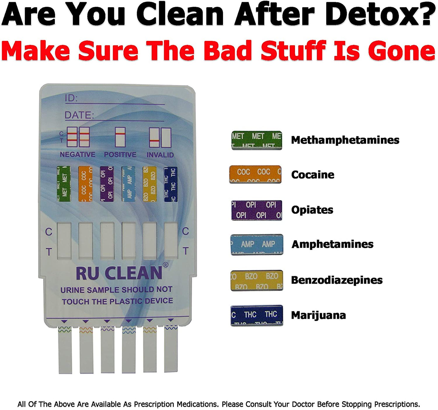 Ready Clean Detox Drink 16 oz. - Herbal Precleanse Capsules - RU Clean 6 - Pre Cleanse, Detoxify and Quick Flush Your Body - Fast Professionally Formulated 1 Hour RU Clean Detoxify Kit