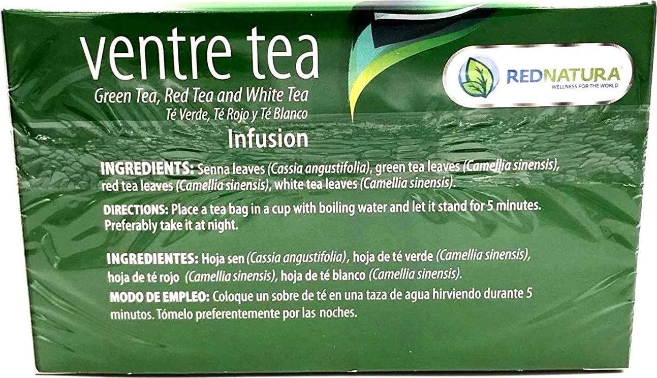 Red Natura Be Lax Tea Weight Loss Supplement Tea 30 Day Supply