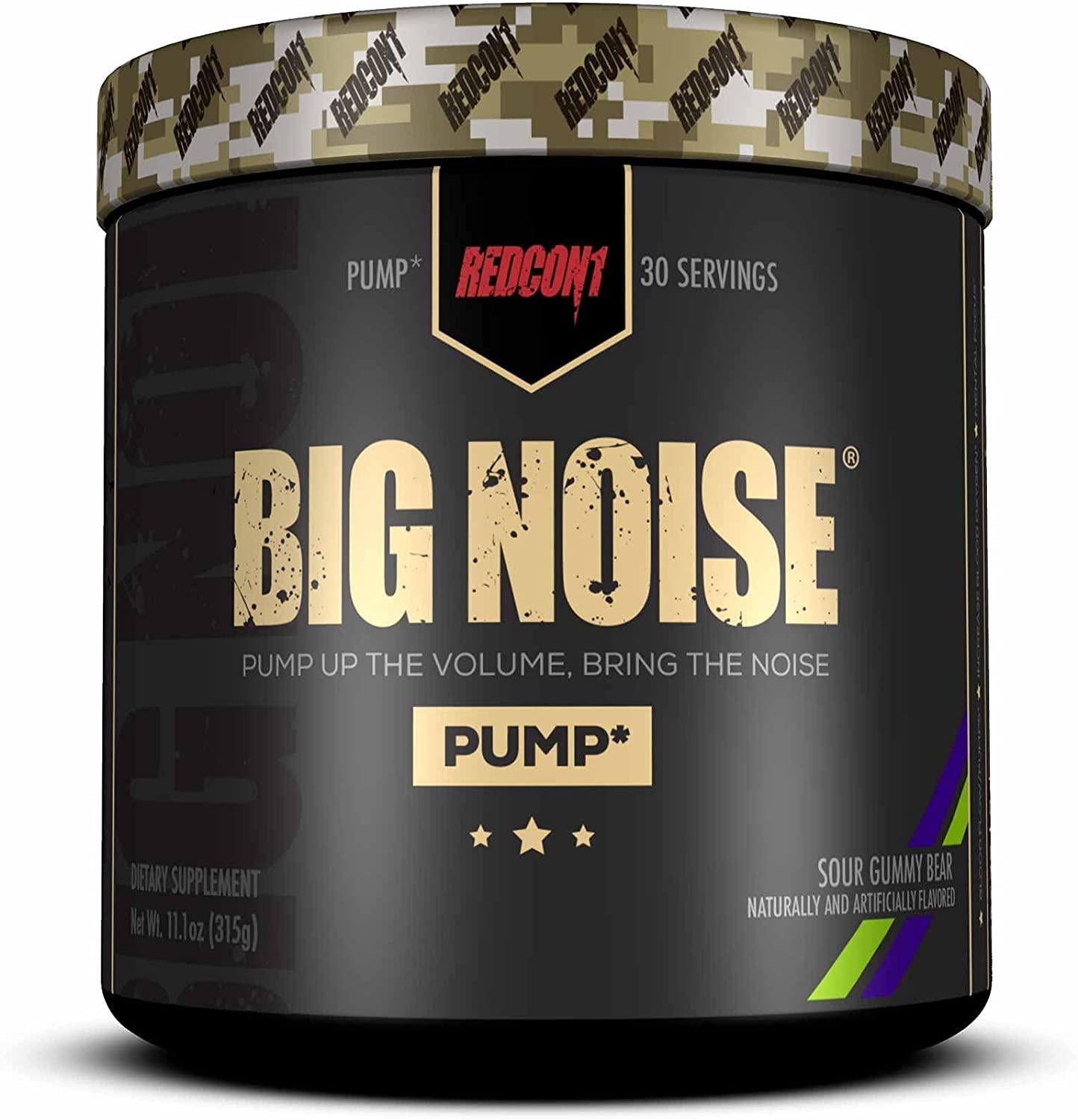 Redcon1 Big Noise Pump Formula Sour Gummy Bear - 30 Servings