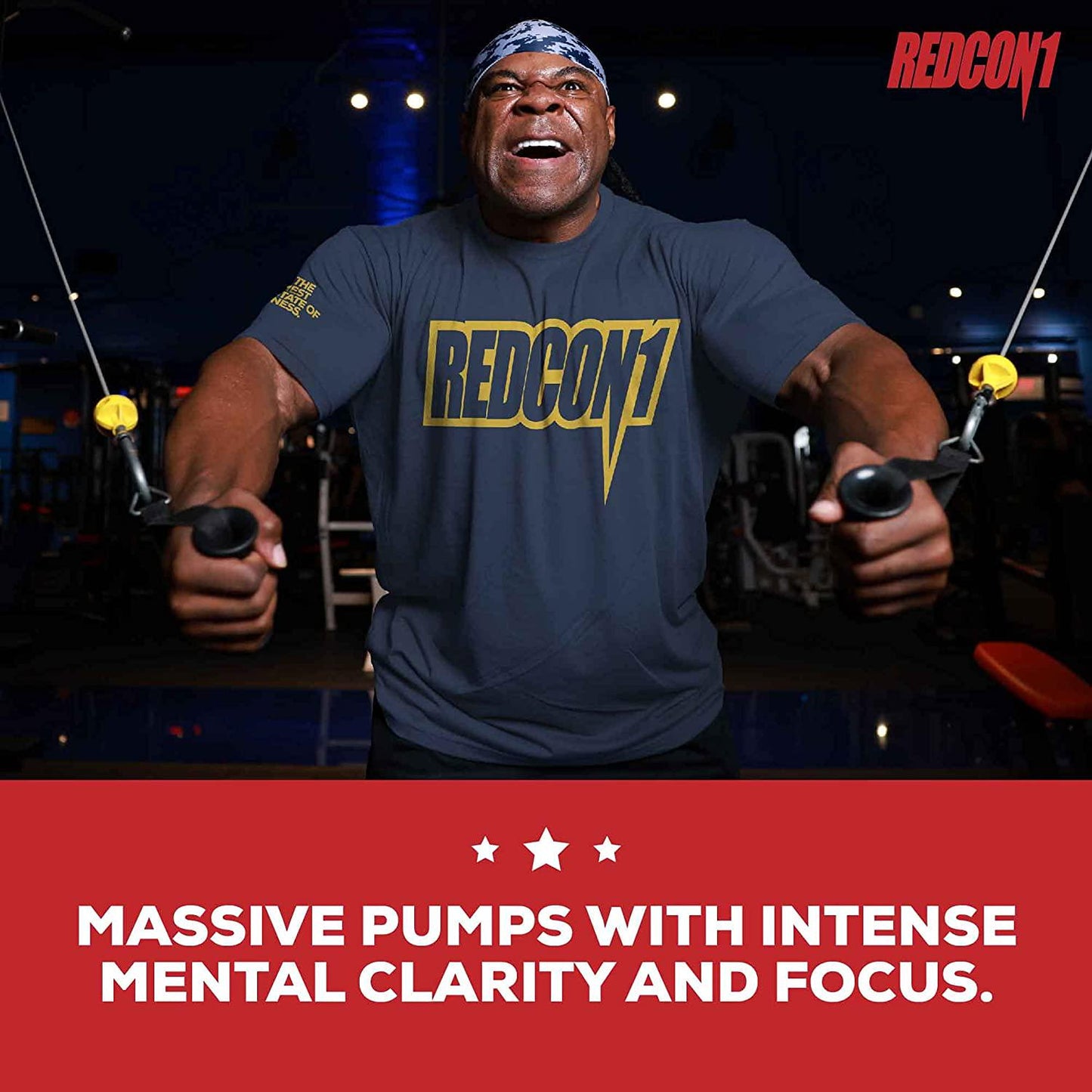 Redcon1 Big Noise Pump Formula (30 Servings) - Non-Stim, Increased Energy and Focus, Vasodilator, Intense Pumps (Unflavored)